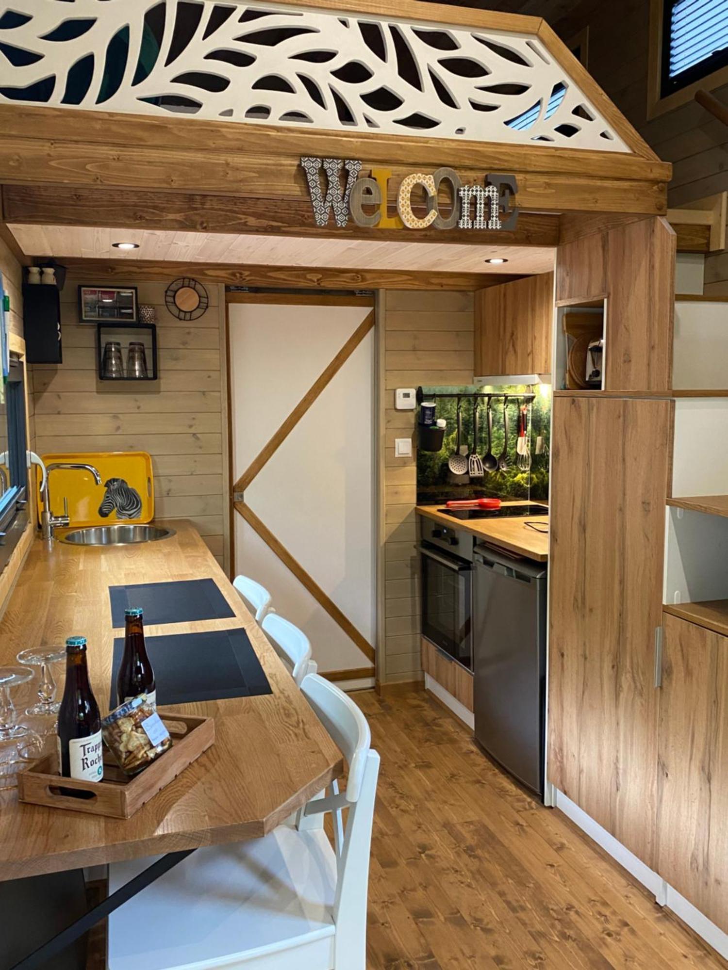 La Tiny House De Nanou Pensionat Rochefort Eksteriør billede