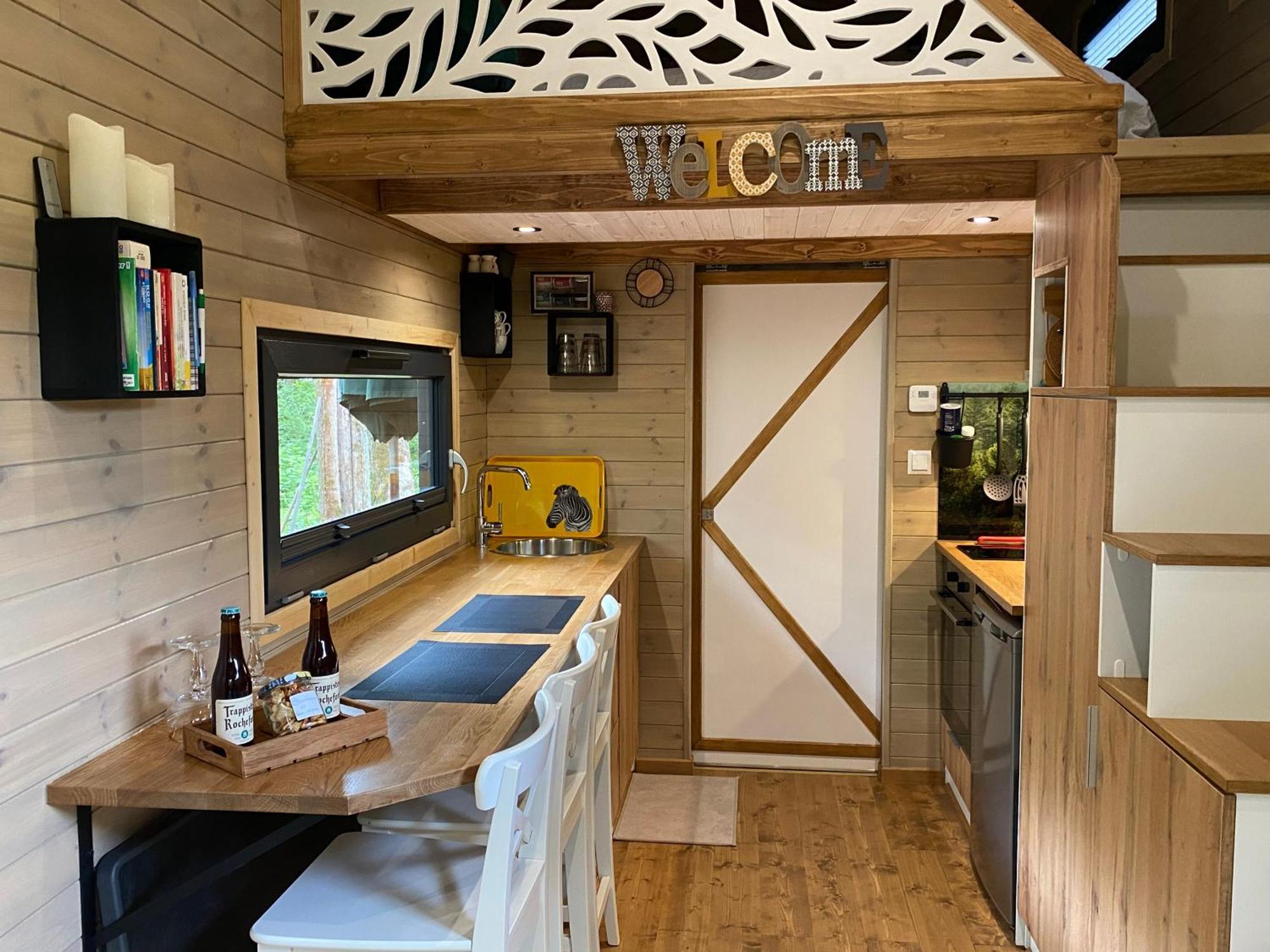 La Tiny House De Nanou Pensionat Rochefort Eksteriør billede