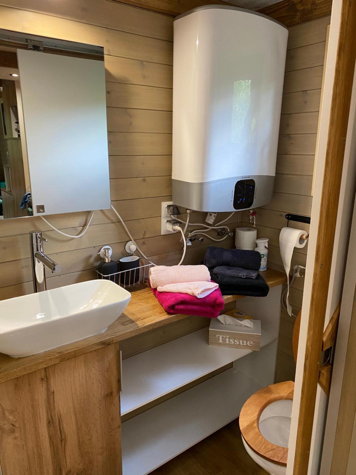 La Tiny House De Nanou Pensionat Rochefort Eksteriør billede